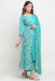 Picture of Cotton Light Sky Blue Readymade Salwar Kameez