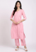 Picture of Excellent Cotton Pink Readymade Salwar Kameez