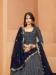 Picture of Georgette Midnight Blue Anarkali Salwar Kameez