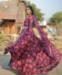 Picture of Fine Georgette & Silk Sienna Readymade Gown