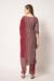 Picture of Chiffon Indian Red Straight Cut Salwar Kameez