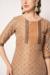 Picture of Chiffon Burly Wood Straight Cut Salwar Kameez