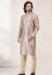 Picture of Alluring Silk Beige Kurtas