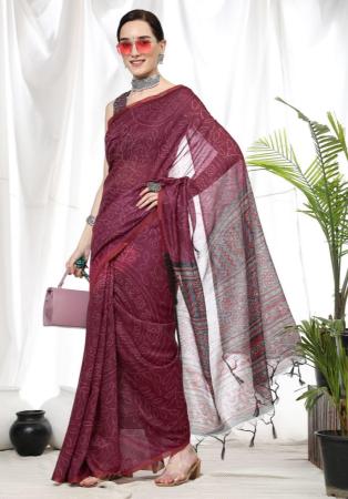 Picture of Shapely Linen Sienna Saree