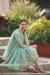 Picture of Cotton Dark Sea Green Straight Cut Salwar Kameez