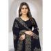 Picture of Pretty Silk Dark Slate Grey Saree