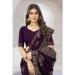 Picture of Wonderful Silk Purple Saree