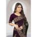 Picture of Classy Silk Dark Olive Green Saree