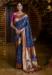 Picture of Sublime Silk Midnight Blue Saree