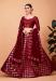 Picture of Pretty Silk Dark Red Lehenga Choli