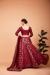 Picture of Pretty Silk Dark Red Lehenga Choli