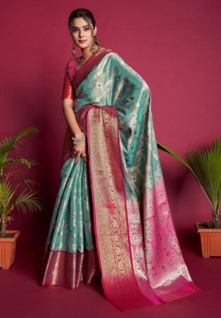 Picture of Taking Silk Lavender Saree