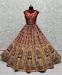 Picture of Beautiful Georgette Dark Red Lehenga Choli