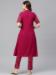 Picture of Magnificent Crepe & Silk Deep Pink Kurtis And Tunic