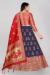 Picture of Appealing Silk Navy Blue Lehenga Choli