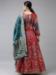 Picture of Grand Silk Indian Red Lehenga Choli