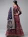 Picture of Statuesque Silk Brown Lehenga Choli