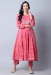 Picture of Pleasing Cotton Light Coral Readymade Salwar Kameez