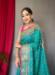 Picture of Wonderful Silk Dark Cyan Saree