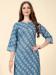 Picture of Resplendent Cotton Steel Blue Kurtis & Tunic