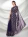 Picture of Nice Georgette Midnight Blue Saree