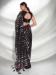 Picture of Appealing Georgette Black Saree