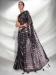 Picture of Appealing Georgette Black Saree