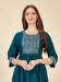 Picture of Good Looking Rayon & Cotton Navy Blue Kurtis And Tunic