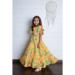 Picture of Ideal Chiffon Khaki Kids Lehenga Choli