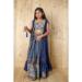 Picture of Superb Chiffon Dark Slate Blue Kids Lehenga Choli