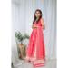 Picture of Exquisite Chiffon Light Coral Kids Lehenga Choli