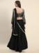 Picture of Graceful Satin Black Lehenga Choli