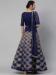 Picture of Amazing Satin Midnight Blue Lehenga Choli