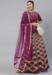 Picture of Ideal Satin Medium Purple Lehenga Choli