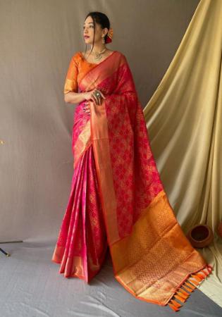 Picture of Nice Silk Light Pink Saree