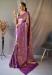 Picture of Elegant Silk Magenta Saree