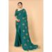 Picture of Good Looking Silk Sea Green Saree