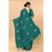 Picture of Good Looking Silk Sea Green Saree