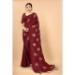 Picture of Elegant Silk Maroon Saree