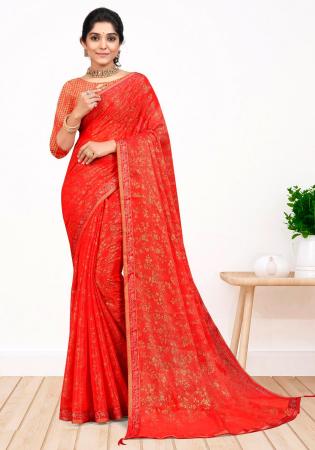 Picture of Statuesque Silk Chocolate Saree