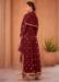 Picture of Exquisite Georgette Maroon Straight Cut Salwar Kameez