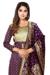 Picture of Taking Silk Purple Straight Cut Salwar Kameez