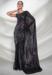 Picture of Amazing Georgette Black Saree