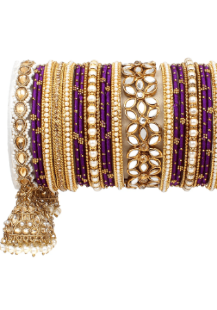 Picture of Elegant Purple Bracelets