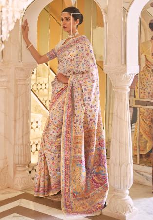 Picture of Fine Silk Tan Saree