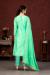 Picture of Sublime Cotton Pale Green Straight Cut Salwar Kameez