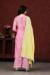 Picture of Cotton Pale Violet Red Straight Cut Salwar Kameez