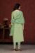 Picture of Silk Dark Sea Green Straight Cut Salwar Kameez