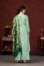 Picture of Silk Dark Sea Green Straight Cut Salwar Kameez