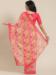 Picture of Fine Georgette Pink Saree